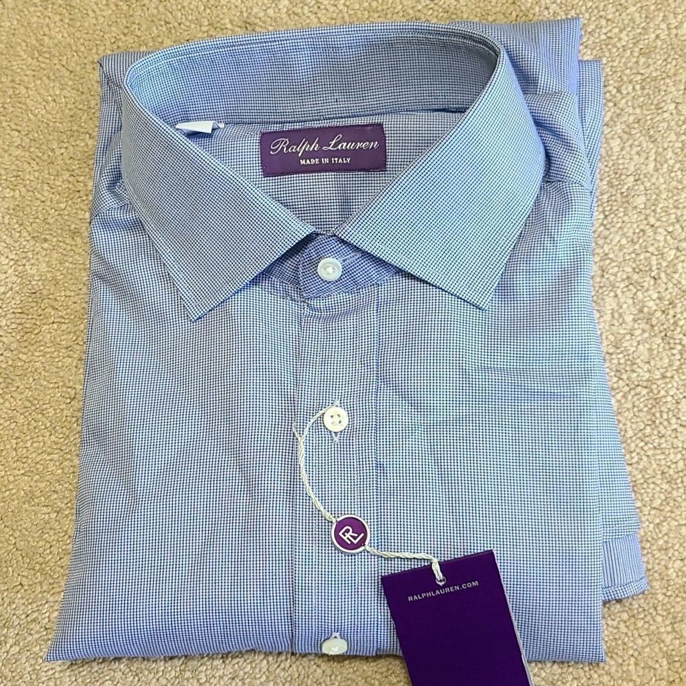 Ralph lauren purple label button down shirt